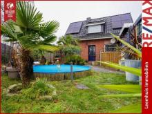 *Saniert *geschl. Pavillon *Sommergarten *Pool *PV-Anlage *Garage *Kamin *ebenerdiges Wohnen möglich Haus kaufen 26899 Rhede (Ems) Bild klein