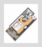 STUDENTEN-WOHNMAISONETTE - Pantry-Küche, Balkon, Stellplatz, Bus gegenüber, Einkaufen um die Ecke ... Wohnung mieten 55270 Ober-Olm Bild klein