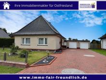 TOP gepflegter Bungalow mit Doppelgarage und großem Garten in Moormerland Haus kaufen 26802 Moormerland Bild klein