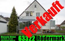  VERKAUFT !  63322 Rödermark: Manuela Weber verkauft 2 Familienhaus + mgl. BEBAUUNG = 379.000 Euro Haus kaufen 63322 Bild klein