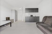 Voll möblierte 1 ZKB Wohnung mit Balkon - Ideal für Kapitalanleger - 5,8% Rendite Wohnung kaufen 86343 Königsbrunn Bild klein