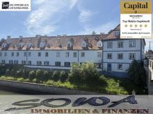Wohnen auf der Insel! Hochwertige 3 Zimmer Wohnung mit Balkon mit Blick auf das Schloss in einer beliebten Lage in der Stadtmitte in Neuburg - Ein Objekt von Ihrem Immobilienpartner SOWA Immobilien und Finanzen Wohnung kaufen 86633 Neuburg an der Donau Bild klein