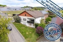 Wohnen auf einer Ebene in der Vulkaneifel: Einfamilienhaus mit Garten u. Garage in Uersfeld b. Ulmen Haus kaufen 56767 Uersfeld Bild klein
