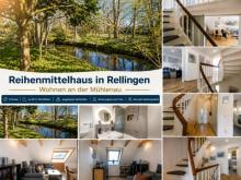 Zuhause statt einfach nur Immobilie – gepflegtes Reihenhaus mit idyllischem Garten an der Mühlenau Haus kaufen 25462 Rellingen Bild klein