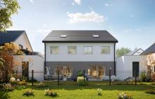 Zw. BN BEUEL u. SIEGBURG, 2 x NEUBAU Doppelhaushälften, 5-6 Zimmer, ca. 143 m² Wfl. ca. 210 m² GrSt. Haus kaufen 53225 Bonn Bild klein