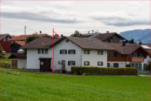 Zwischen Kuhweiden und Bergblick – DHH Sanierungsobjekt mit Neubauoption im Allgäuer Idyll Haus kaufen 87484 Nesselwang Bild klein