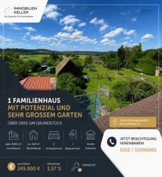 1 Familienhaus mit Potenzial und sehr großem ,über 2000 qm, Garten Haus kaufen 75334 Straubenhardt Bild mittel