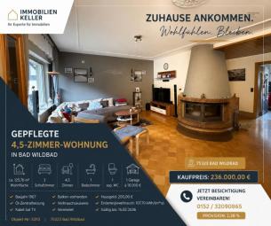 125 m² Kapitalanlage in Bad Wildbad – deutlich unter Markt vermietet | Garage | Kamin | Balkon Wohnung kaufen 75323 Bad Wildbad Bild mittel