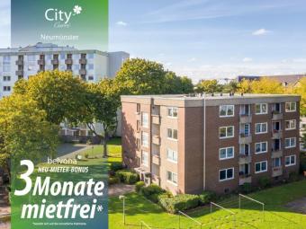 3 Monate mietfrei: Frisch sanierte 2 Zimmer-Ahorn-Luxuswohnung im „City Carreé!“ Wohnung mieten 24539 Neumünster Bild mittel