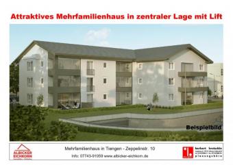 3 Zi. OG mit Balkon ca. 97 m² - Wohnung 8 - Zeppelinstr. 10, 79761 Waldshut-Tiengen - Neubau Wohnung kaufen 79761 Waldshut-Tiengen Bild mittel