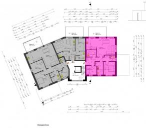 3-Zimmer-Wohnung im Obergeschoss mit Balkon und offener Wohnküche Wohnung kaufen 49843 Uelsen Bild mittel