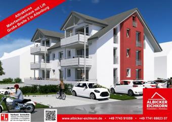 3 Zimmerwohnung OG mit Balkon ca. 86 m² mit Lift, Klimafreundlicher Neubau- Jestetten Altenburg Wohnung kaufen 79798 Jestetten Bild mittel