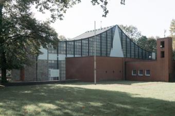 Architektenkirche von Gottfried Böhm am UNESCO-Welterbe Zollverein – außergewöhnliche Gewerbefläche Gewerbe mieten 45327 Essen Bild mittel