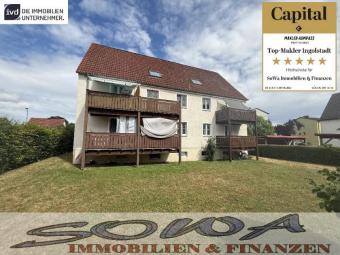 Attraktive 2 Zimmer Erdgeschoss Hochparterre Wohnung mit Balkon in Neuburg - Ein Objekt von Ihrem Immobilienpartner SOWA Immobilien und Finanzen Wohnung kaufen 86633 Neuburg an der Donau Bild mittel