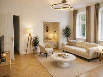 Bezugsfreie ruhige 
1-Zimmer-Altbauwohnung
in begehrter Lage Friedrichhain Wohnung kaufen 10247 Berlin Bild mittel