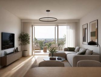 Bogenhausener Höfe: 3-Zimmer-Wohnung nach eigenen Wünschen planbar - mit Fernblick Wohnung kaufen 81925 München Bild mittel