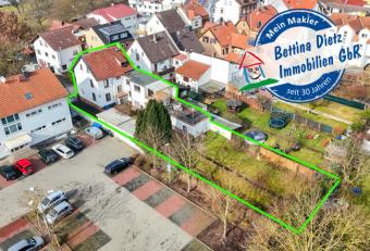 DIETZ: 3-Familienhaus + 50 m² Werkstattraum+Büro im EG auf schönem Gartengrundstück in Groß-Zimmern! Haus kaufen 64846 Groß-Zimmern Bild mittel