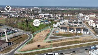 DIETZ: Doppelhausgrundstück mit Baugenehmigung - Sofort bebaubar - im Neubaugebiet Kaisergärten! Grundstück kaufen 64832 Babenhausen Bild mittel
