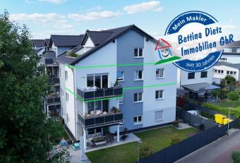 DIETZ: Hochwertige 4-Zimmer-Wohnung mit Parkett, 2 Bäder, 2 Balkonen, optionaler Garagenstellplatz! Wohnung mieten 63179 Obertshausen Bild mittel