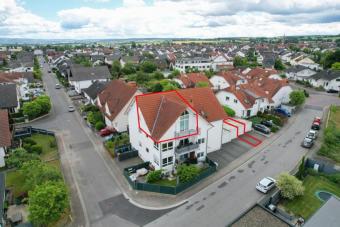 DIETZ: Lichtdurchflutete 4,5 Zimmer-Maisonette große Dachloggia - Galerie - Garage - Stellplatz Wohnung kaufen 64850 Schaafheim Bild mittel