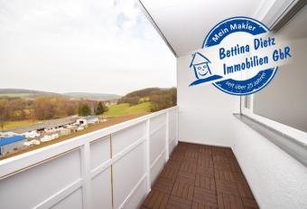 DIETZ: Modernisierte 2-Zimmer-Wohnung im 7. Obergeschoss mit Balkon in Bad-König! Neue Einbauküche, Kellerraum, Balkon Wohnung mieten 64732 Bad König Bild mittel