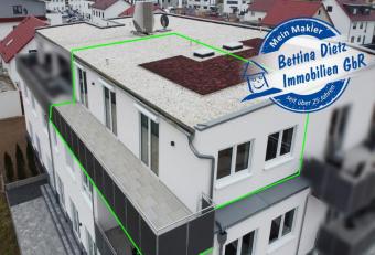 DIETZ: NEUBAU 3-Zimmer-Wohnung und Büro nur für Selbstständige! Wohnen und Arbeiten! Wohnung mieten 64839 Münster (Landkreis Darmstadt-Dieburg) Bild mittel