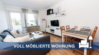 DIETZ: Voll möblierte moderne 2 Zimmer Erdgeschoss-Wohnung mit Balkon! Wohnung mieten 64832 Babenhausen Bild mittel