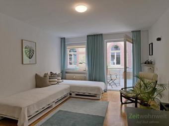 (EF0693_M) Kassel-Stadt: West, neu möbliertes Apartment in ruhiger Seitenstraße, überdachter Balkon, Aufzug, WLAN Wohnung mieten 34119 Kassel Bild mittel