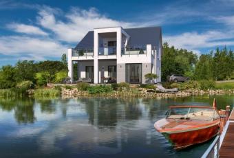 EINFAMILIENHAUS IM HAMPTON-STIL & SEEANWESEN Haus kaufen 88090 Immenstaad am Bodensee Bild mittel