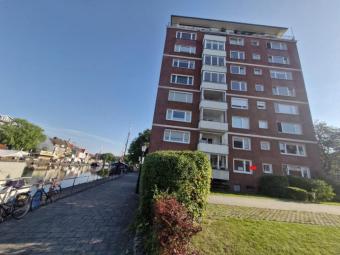 Emden - direkt am Delft ! Komplett saniertes 1-Zimmer-Appartement im Erdgeschoss ! Wohnung kaufen 26721 Emden Bild mittel