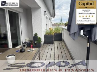 Exklusive 3,5 Zimmer Penthouse Wohnung mit Dachterrasse und TG-Stellplatz in Neuburg - Zentrumsnah! - Ein Objekt von Ihrem Immobilienpartner SOWA Immobilien und Finanzen Wohnung kaufen 86633 Neuburg an der Donau Bild mittel