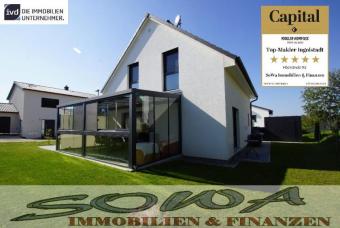 Exklusives neues Einfamilienhaus mit Wintergarten und Doppelgarage in Burgheim - Ein Objekt von Ihrem Immobilienpartner SOWA Immobilien und Finanzen Haus kaufen 86666 Burgheim Bild mittel