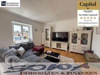 Großzügige, helle 3 Zimmer Wohnung mit Balkon und Carport in Ehekirchen - Ein Objekt von Ihrem Immobilienpartner SOWA Immobilien und Finanzen Wohnung mieten 86676 Ehekirchen Bild mittel