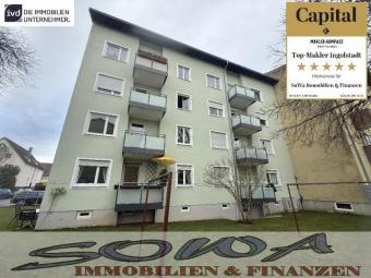 Gut geschnittene 3 Zimmer Wohnung mit Balkon in Neuburg - Ein Objekt von Ihrem Immobilienpartner SOWA Immobilien und Finanzen Wohnung kaufen 86633 Neuburg an der Donau Bild mittel