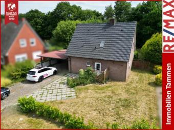 * Handwerker aufgepasst! * Großes Grundstück * Unverbaute Rücksicht * Haus kaufen 26810 Westoverledingen Bild mittel