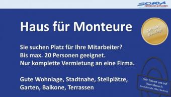 Haus für Monteure in Neuburg - Gute Wohnanlage, Parkplätze, Einzugsbereit! - Ein Objekt von Ihrem Immobilienpartner SOWA Immobilien und Finanzen Haus 86633 Neuburg an der Donau Bild mittel