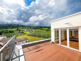 Helle, großzügige 3-Zimmer Penthouse mit traumhaften Fernblick - zentrale Lage Wohnung mieten 76887 Bad Bergzabern Bild mittel