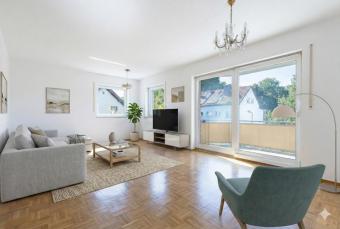 Helle Wohnung mit zwei Balkonen und Tiefgaragenstellplatz Wohnung kaufen 65929 Frankfurt am Main Bild mittel
