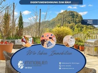 Hohentwiel-Panorama inklusive: Exklusive Maisonette mit XL-Terrasse in Singen-Nord Wohnung kaufen 7824 Singen (Hohentwiel) Bild mittel