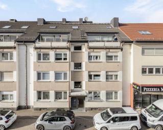 Ideal aufgeteilte 2-Zimmer-Dachgeschosswohnung mit zwei Balkonen Wohnung kaufen 40880 Ratingen Bild mittel