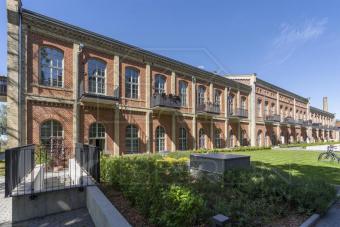 Insel Eiswerder: Moderne 2-Zimmerwohnung mit Terrasse in ehemaliger Feuerwerksfabrik Wohnung mieten 13585 Berlin Bild mittel