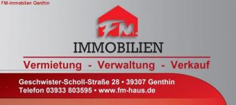 Jetzt sichern voll sanierte 2 Raum Wohnung mit Balkon im Erdgeschoß Wohnung mieten 39307 Genthin Bild mittel