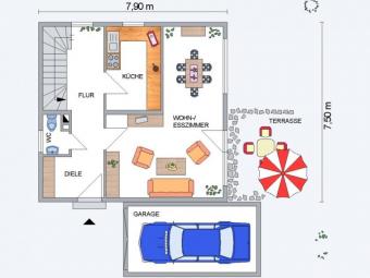 Karben. Schickes, freistehendes Einfamilienhaus in traumhaft schöner Lage mit Garten und Garage. Haus kaufen 61184 Karben Bild mittel