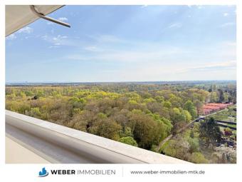 ++ KERNSANIERT in 2023 + 1-Zimmer-Wohnung mit TRAUMhaften Weitblick vom 16. OG Wohnung kaufen 65795 Hattersheim am Main Bild mittel