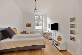 Kernsanierte Gartenwohnung im historischen Altbau mit moderner Möblierung in D-Flingern-Nord! Wohnung mieten 40235 Düsseldorf Bild mittel