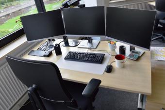 Kölner Geschäftsadresse - Schreibtischarbeitsplatz im 3er Büroraum - all-inclusive-rental Gewerbe mieten 51149 Köln Bild mittel
