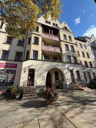 *** Kompakte DG Kaßberg 2-Zimmer mit Aufzug, Parkett und EBK *** Wohnung mieten 09112 Chemnitz Bild mittel