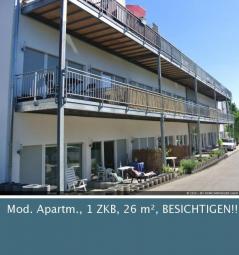 Mod. Apartm. Nähe Uni /Bhf. * 1 ZKB, ca. 26 m², ruhig & modern, 01.04.2026 Wohnung mieten 54295 Trier Bild mittel