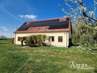 Modernisiertes Einfamilienhaus mit Photovoltaikanlage und Pool auf großem Grundstück in Alleinlage Haus kaufen 16259 Oderaue Bild mittel