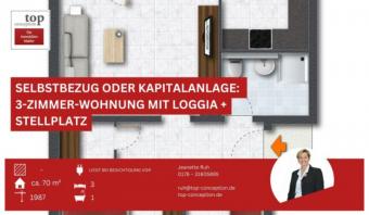 MOHNHEIM AM RHEIN: Selbstbezug oder Kapitalanlage: 3-Zimmer-Wohnung mit Loggia + Stellplatz *provisionsfrei* Wohnung kaufen 40789 Monheim am Rhein Bild mittel
